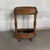 Vintage Wooden Umbrella Stand with Turned Columns and Metal Tray, 1960s For Sale - Image 3 of 11