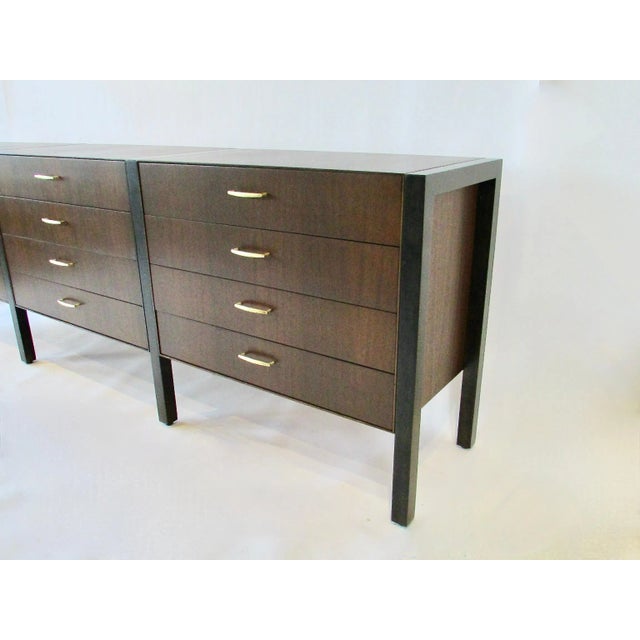 Brown Fine Long Low Twelve Drawer Directional Furniture Custom Collection Dresser For Sale - Image 8 of 12
