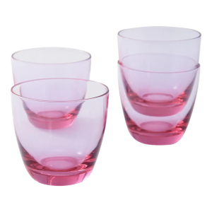 Italian Rosemary Home Lilac Tumbler - Set of Four