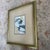 Pair of Original Acrylic Abstract Paintings Matted in Vintage Frames For Sale - Image 10 of 12
