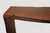 Andrianna Shamaris Single Burnt Teak Wood Console For Sale - Image 12 of 18