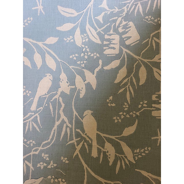 Galbraith & Paul Linen Blue Fabric Sumi 7 1/2 yards Galbraith & Paul Linen Fabric Sumi 7 1/2 yards Width: 54" Repeat: 36"v...