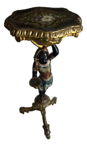 Venetian Blackamoor Table, Circa 1860-80