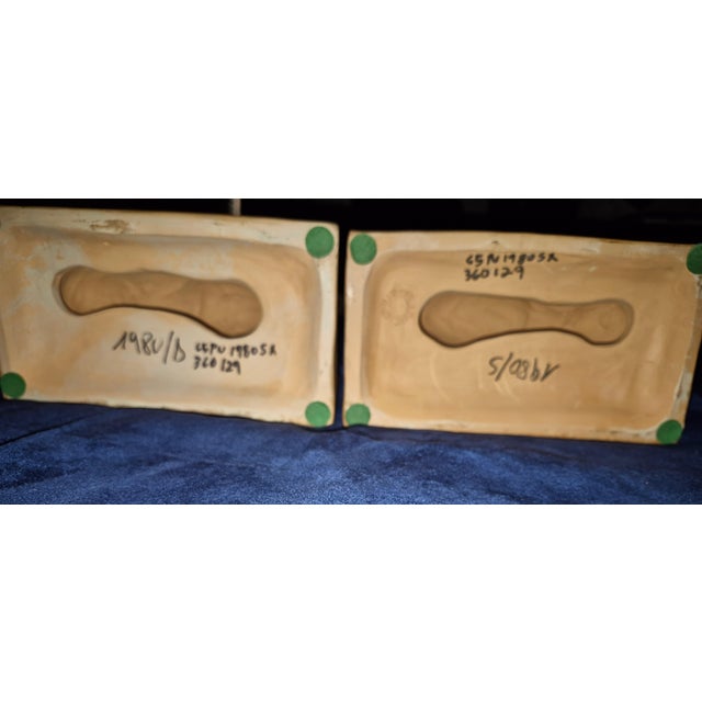 Late 20th Century A Pair of Neoclassical Reclining Lion Bookends Fd For Sale - Image 5 of 8