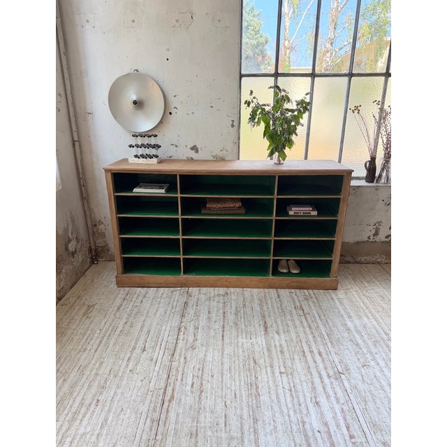 Oak Cabinet with Compartments and Shelves, 1900s For Sale - Image 10 of 18