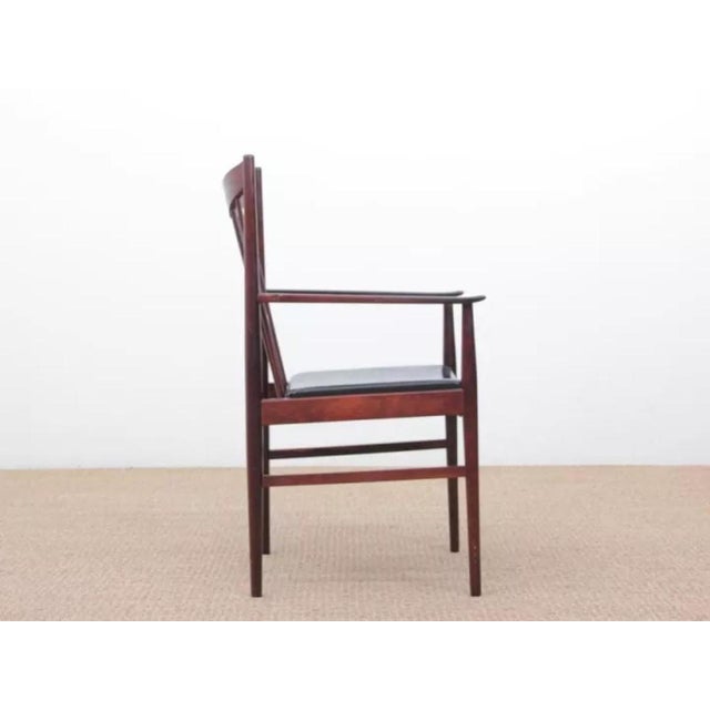 Arne Vodder Danish Rosewood Armchairs by Arne Vodder for Sibast, 1960s, Set of 2 For Sale - Image 4 of 16