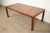 Brown Henredon Mid-Century Hollywood Regency Walnut Extension Dining Table, Newly Refinished For Sale - Image 8 of 15