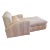 1980s Jay Spectre Steamer Chaise by Century Furniture For Sale