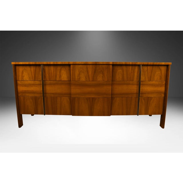 1960s Mid Century Dale Ford John Widdicomb Triple Dresser For Sale - Image 5 of 13