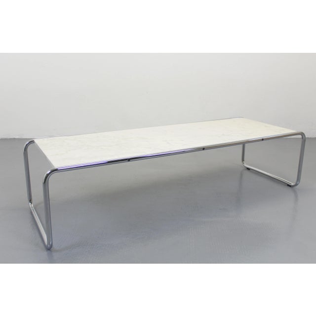 Ivory Laccio Coffee Table by Marcel Breuer for Knoll Inc. / Knoll International, 2010s For Sale - Image 8 of 8