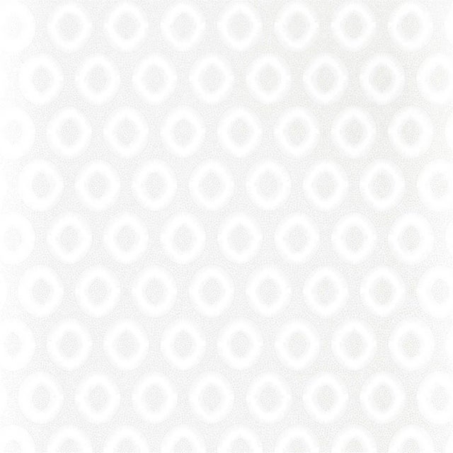 Zoffany Tallulah Plain Wallpaper in Perfect White For Sale