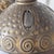 Antique Italian Art Deco Hammered Brass Desk Lamp With Spiral Motif, C. 1930s For Sale - Image 6 of 10