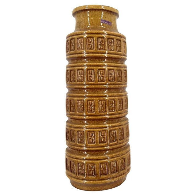 Vintage Ceramic Vase from Scheurich, 1960s For Sale - Image 10 of 10