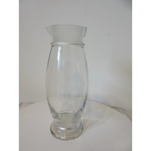 Transparent Vintage Cambridge Glass Company Glass Cocktail Shaker For Sale - Image 8 of 12