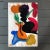 Abstract Vintage Original Abstract Watercolor Painting For Sale - Image 3 of 4