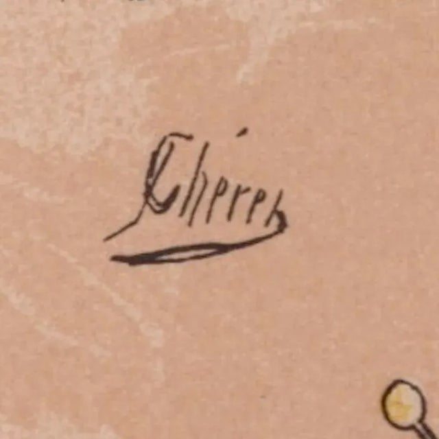 J. Chéret, Aux Buttes Chaumont from Les Maîtres de L'Affiche, 1898, Original Lithograph For Sale - Image 8 of 13