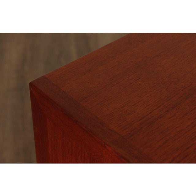 Brown Borge Mogensen Danish Modern Teak Five Drawer Chest For Sale - Image 8 of 12