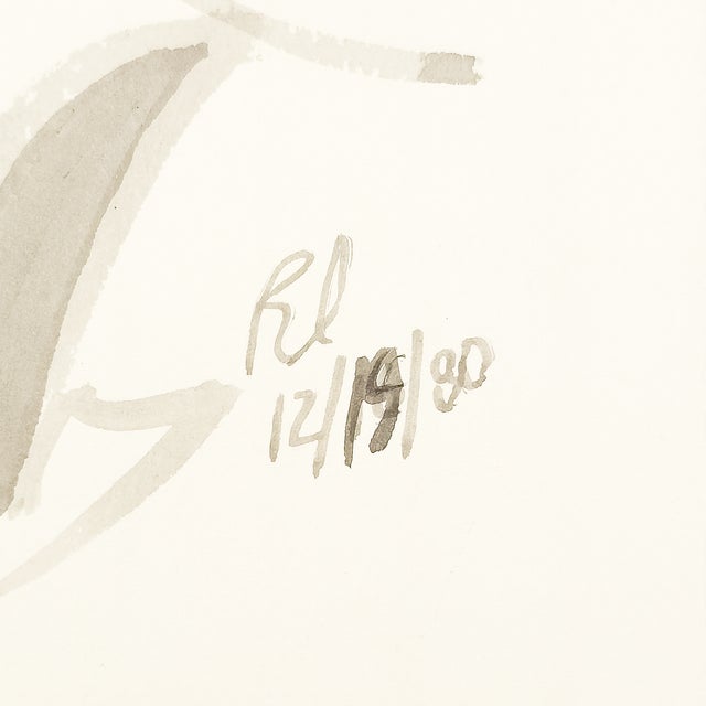 Paint Between Two Presences - Robert Lohman, C. 1980 For Sale - Image 7 of 10