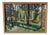 J. Biot, Small Oil Painting, 1950s, Oil Painting, Framed For Sale