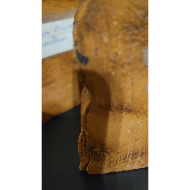 Sculpture Materials Antique Collector Bookends- Set of 2 For Sale - Image 7 of 12