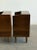 Brown Vintage Rosewood Nightstands - Pair For Sale - Image 8 of 14