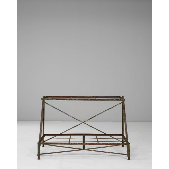 19th Century French Iron & Wood Display Table For Sale - Image 18 of 18