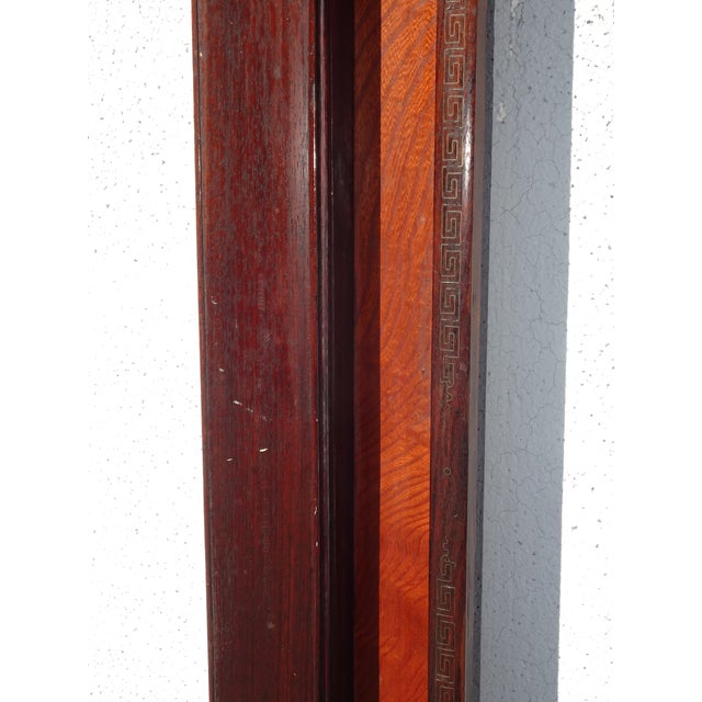 Antique Japanese Shibayama Style Two Panel Folding Screen Intricate Carved Doors For Sale - Image 14 of 18