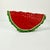 Vintage Folk Art Boho Chic Arts & Crafts Elm Wedge Watermelon Sculpture, Hand Carved, Painted For Sale - Image 6 of 12
