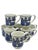Blue Late 20th Century Johnson's Brothers Blue Willow Chinoiserie Mugs Made in England -Set of 8 For Sale - Image 8 of 12