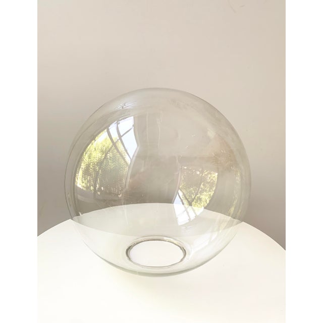Globe Handblown Bubble Ceiling Pendant Lamp from Glashütte Limburg, 1960s, Set of 2 For Sale - Image 9 of 12