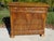 Large French-made chest of drawers, late 19th century. Solid wood frame, walnut top and sides. The front is entirely...