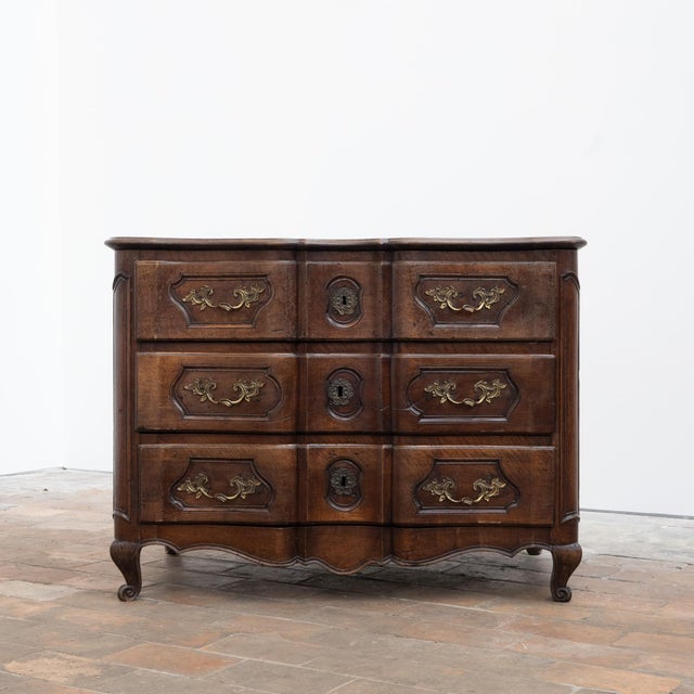 18th Century Louis XV Walnut Chest of Drawers, 1780 For Sale - Image 6 of 16