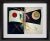 Wassily Kandinsky Double Lithograph, Maeght Editeur Paris 1969, Limited Edition Abstract Wall Art, Custom Framed For Sale - Image 4 of 4