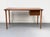 Purple Vintage Teak Desk with Drawers, 1960s For Sale - Image 8 of 18