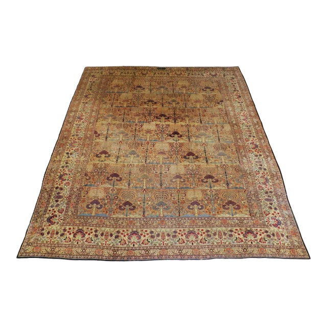 Antique Persian Rug. 10'5"x 12' For Sale