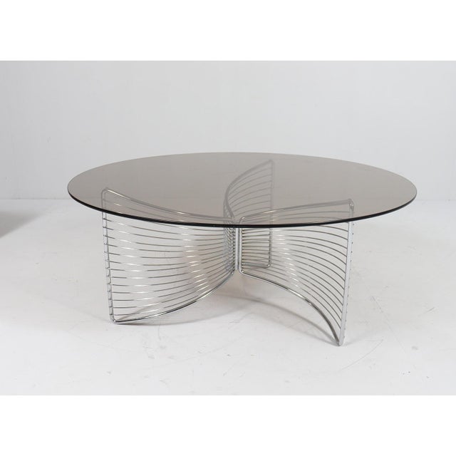 Space Age Coffee Table in Wire, Germany, 1970s For Sale - Image 10 of 15