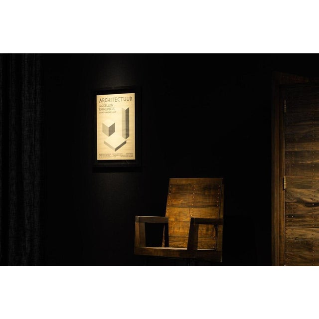 Exhibition poster for Bonnefantenmuseum, Maastricht, 1982. Printed by Crouzen Maastricht, a company well known in...