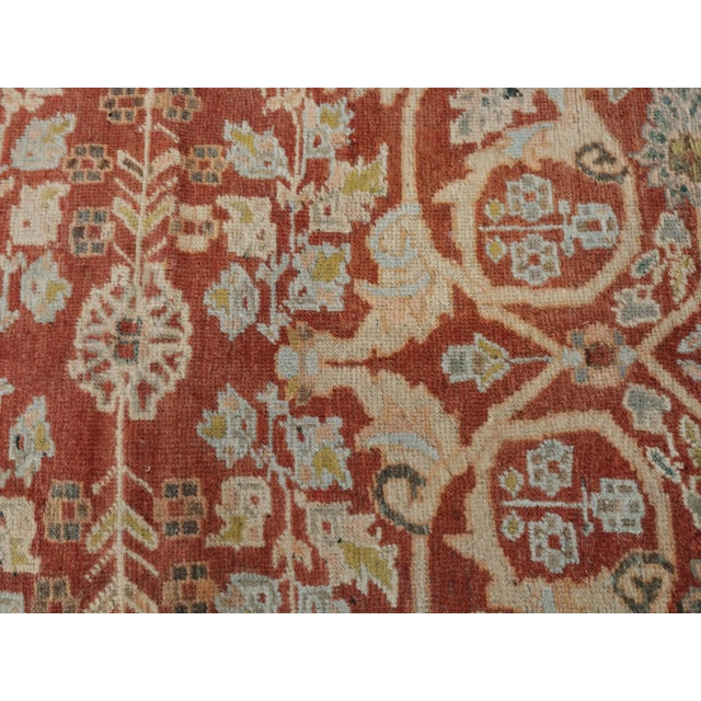 Late 19th Century Late 19th Century Antique Persian Mahal Handmade Rug-8′5″ × 12′ For Sale - Image 5 of 11
