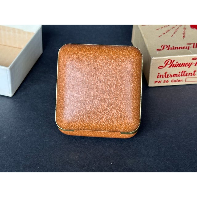 Mid 20th Century Mid Century 1950s Vintage Travel Alarm Clock Made in Germany For Sale - Image 5 of 12