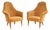 Vintage Swedish Armchairs by Kerstin Horlin Holmquist for Nordiska Kompaniet, 1960s, Set of 2 For Sale
