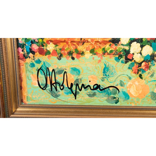 Late 20th Century Otto De Souza Aguiar - Night at the Opera - Original Oil on Canvas For Sale - Image 4 of 5