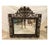 Handsome and elegant 19th Century French oak mirror. This highly decorative mirror features a carved frame with many...
