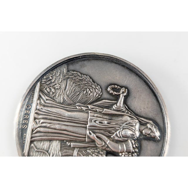 19th Century American Coin Silver New York Agricultural Society Medal For Sale In New York - Image 6 of 15