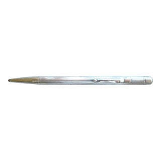 Sterling Silver Antique Retractable Propelling Pencil For Sale