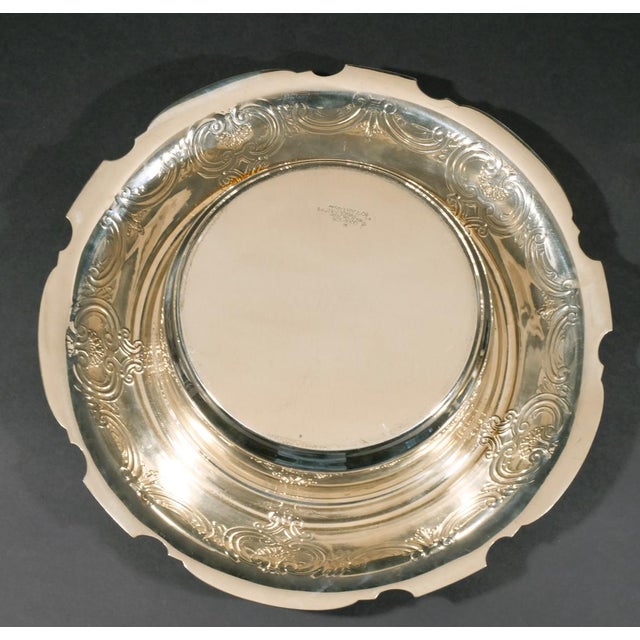 Metal 1920s Tiffany & Co. Sterling Art Deco Flower Frog- Signed and Marked For Sale - Image 7 of 9