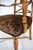 Regency Armchairs in Velvet by Thomas Hope, Burl Wood, X-Back Design For Sale - Image 12 of 13