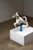 This vintage cast aluminum carousel horse figure is a charming and distinctive piece of mid-century industrial folk art....