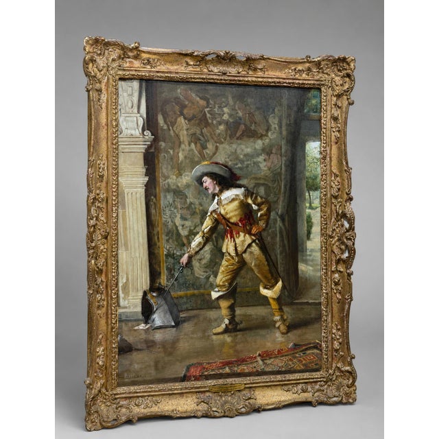 John Evans Eccles (British, 19th Century) "The Disappointed Lover" C. 1884 For Sale - Image 10 of 14