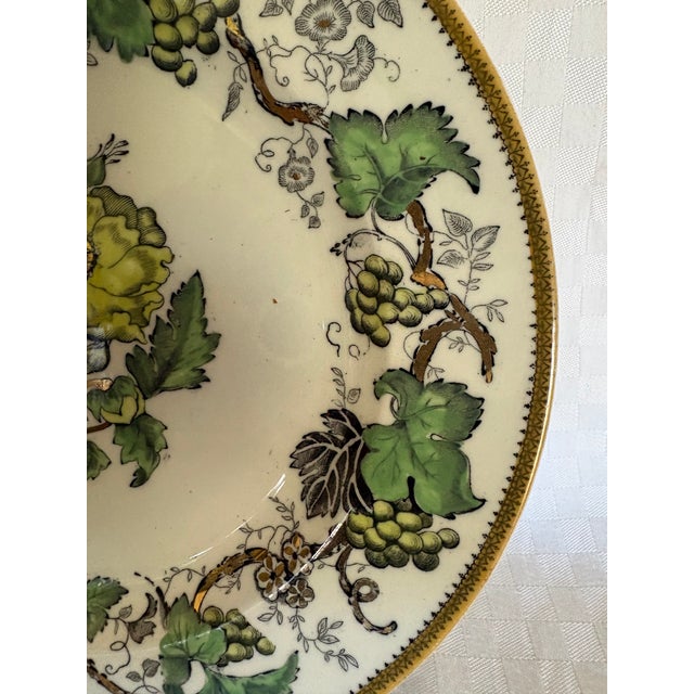 Late 19th Century Late 19th Century Wedgwood Lustreware Dinner Plate For Sale - Image 5 of 10