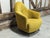 Golden Velvet Yellow Armchair For Sale - Image 3 of 14